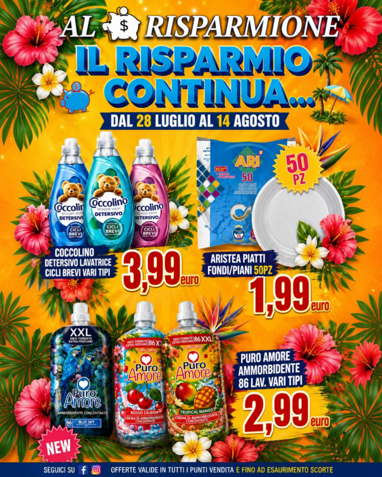 VOLANTINO AGOSTO